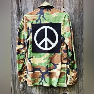 Love not War Army Jacket